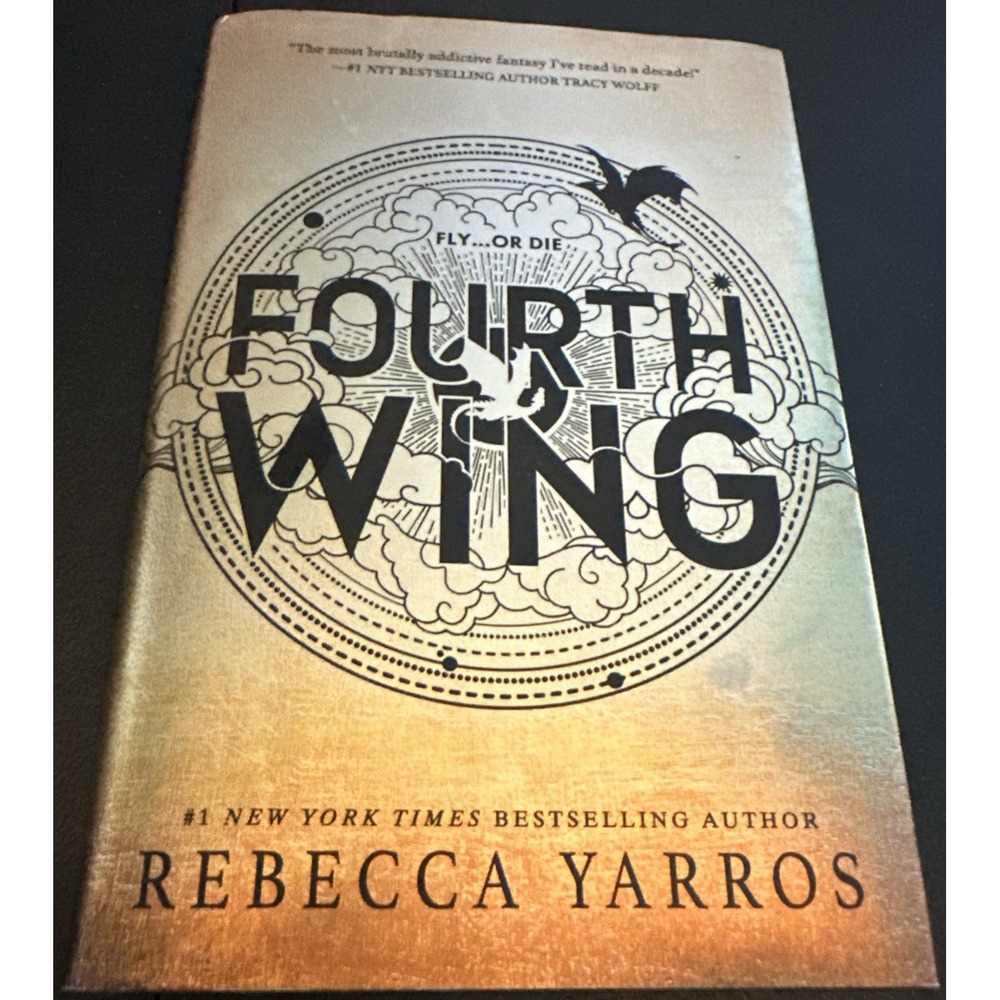 Fourth Wing (The Empyrean Ser. Vol. 1) Hardcover Rebecca Yarros 2023 1st Edition
